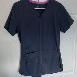 Small gray Medcouture scrub top